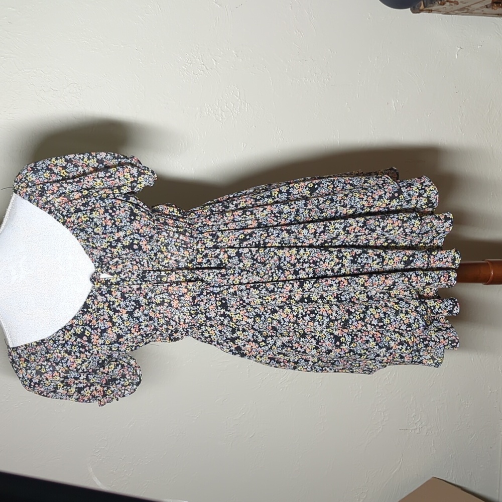 Self Esteem Mini/Skater Dress Floral Print NWT Juniors Size Large